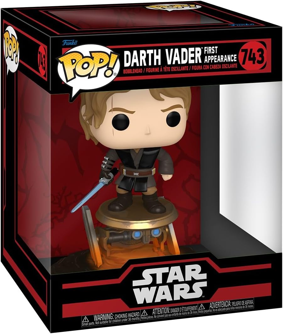 Detalle de Funko POP! Ride Deluxe: Star Wars Darkside - Anakin Skywalker / Darth Vader (First Appearance) – Collectible Vinyl Figure