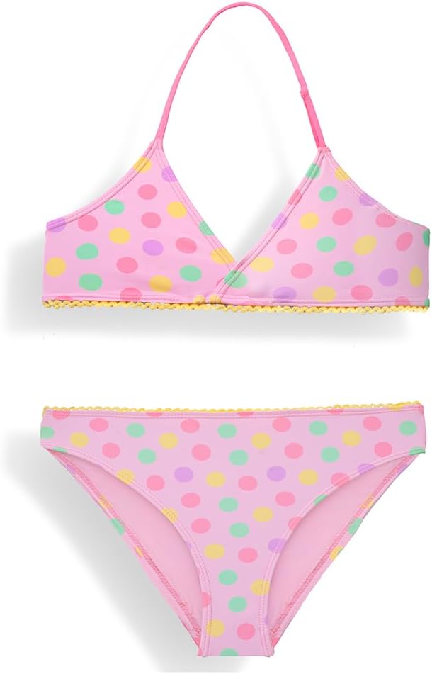 Detalle de Two Piece Hawaiian Bikini Swimsuit for Toddler Girls (3–12 Years)