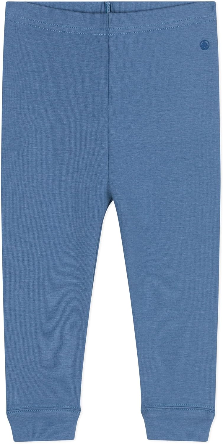 Thumbnail 3 de Petit Bateau Leggings Bimba: leggings in punto con vita elastica per bambine