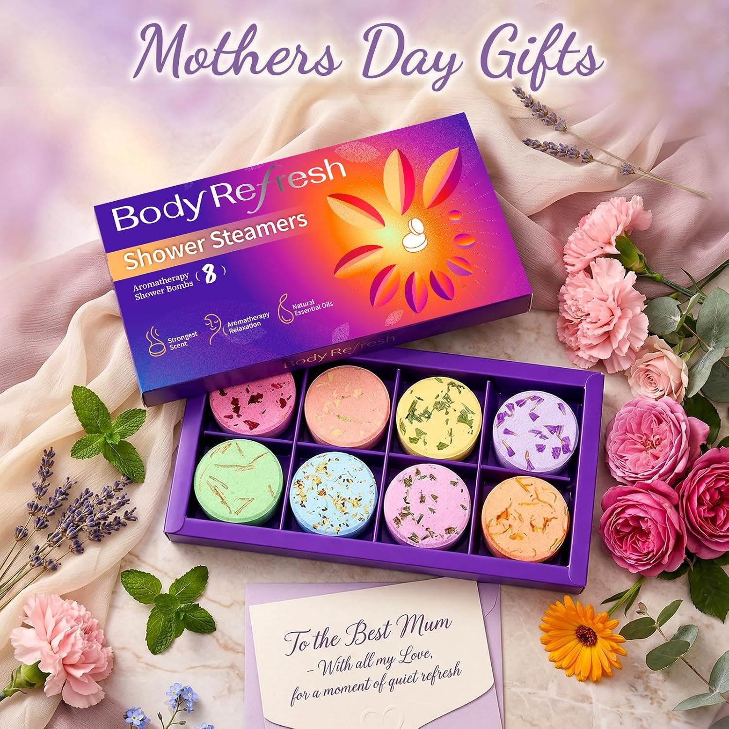 Thumbnail 5 de Shower Steamers 8-Pack Aromatherapy