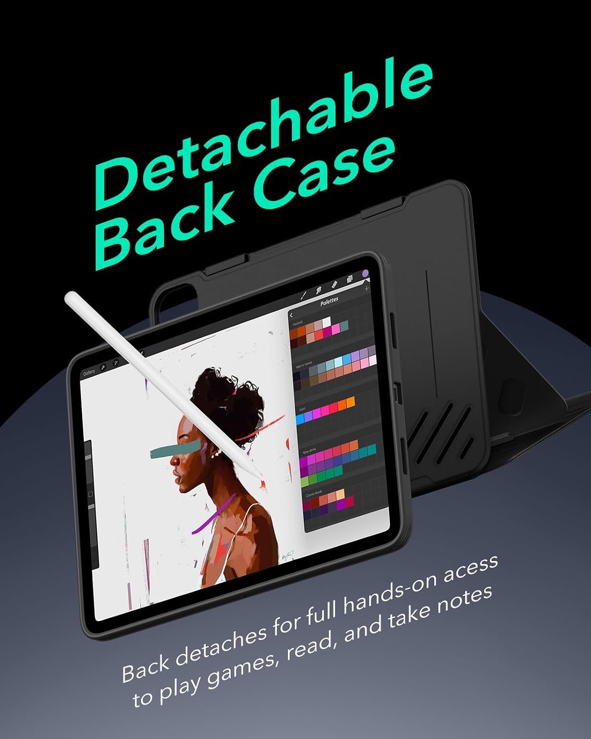 Thumbnail 5 de ESR iPad Pro 13 Case Rotating Stand