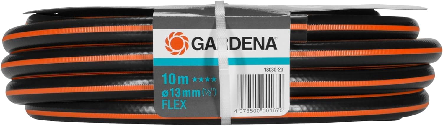 Detalle de Gardena Tuyau Comfort FLEX 13 mm (1/2 Pouce), 10 m – flexible et robuste avec profil Power Grip