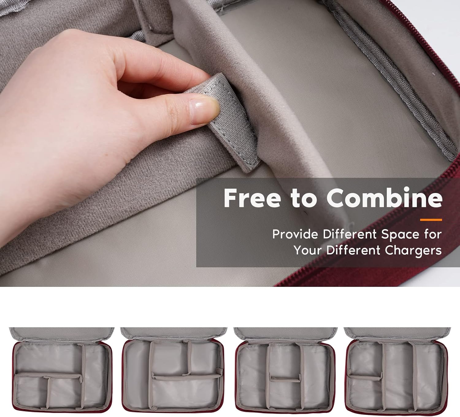 Thumbnail 5 de OrgaWise Travel Electronics Organiser 3 Layer Case
