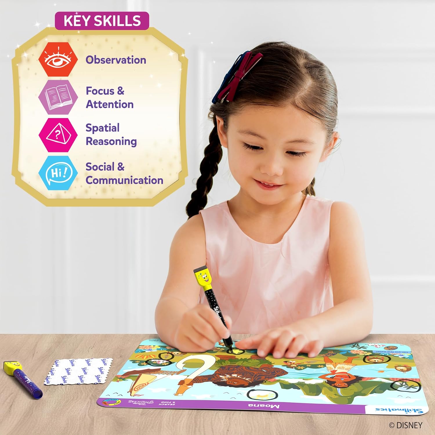 Thumbnail 6 de Skillmatics Search & Find Disney Princess 12-activity set