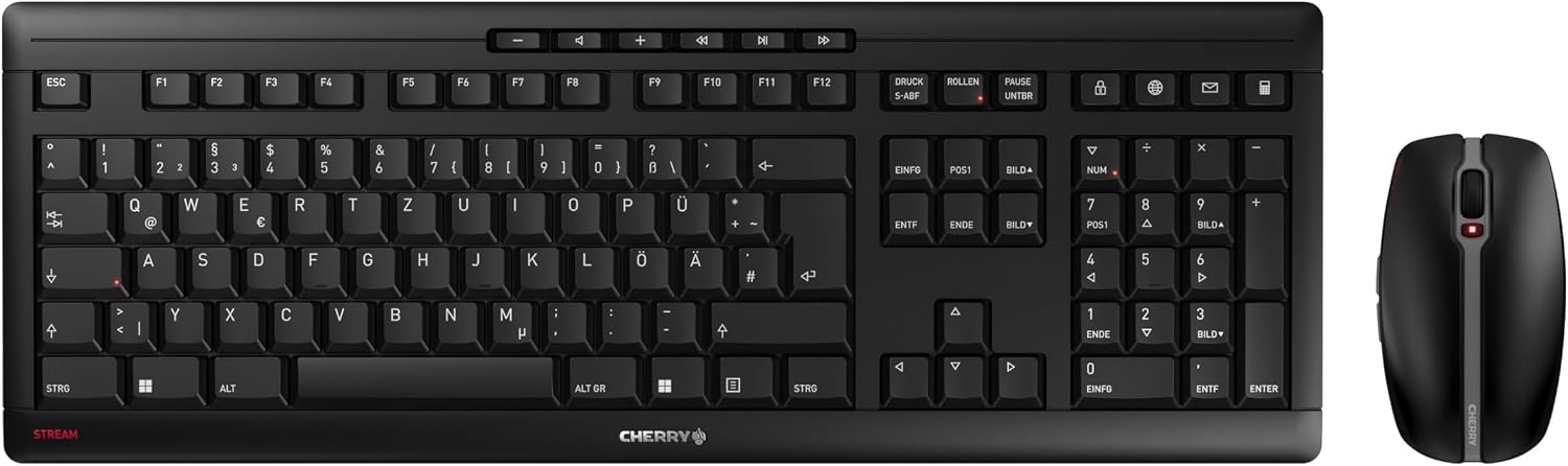 Detalle de CHERRY Stream Desktop kabelloses Tastatur Maus Set