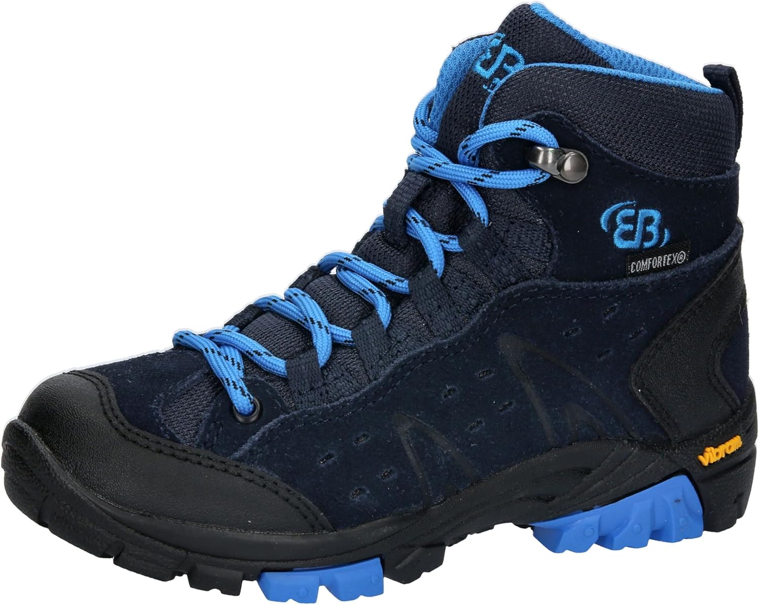 Detalle 1 de Brütting Mount Bona High Kinder Trekkstiefel – Vielseitig, wasserdicht & komfortabel