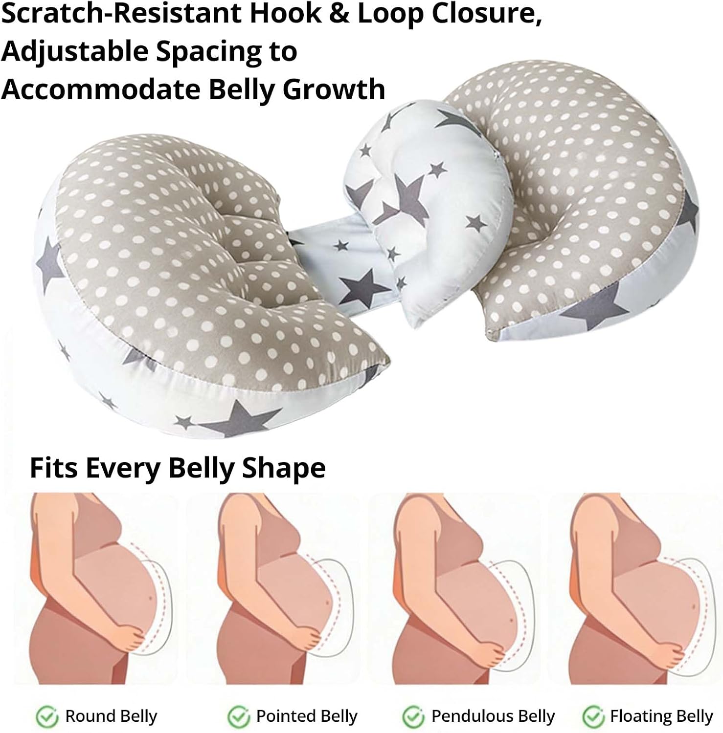 Detalle 2 de Pregnancy Wedge Pillow, Cotton