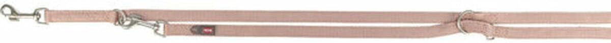 Detalle de TRIXIE rallonge de Laisse Premium L-XL 2,00 m – Blush, nylon robuste, 3 positions, imperméable et lavable
