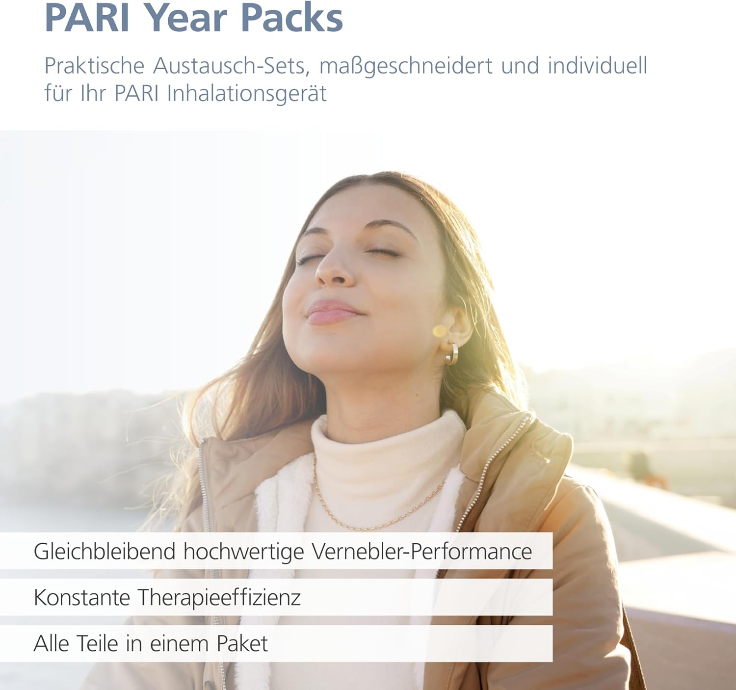 Detalle de PARI SINUS 2 Year Pack – Austauschset für PARI SINUS 2 Inhalationsgerät