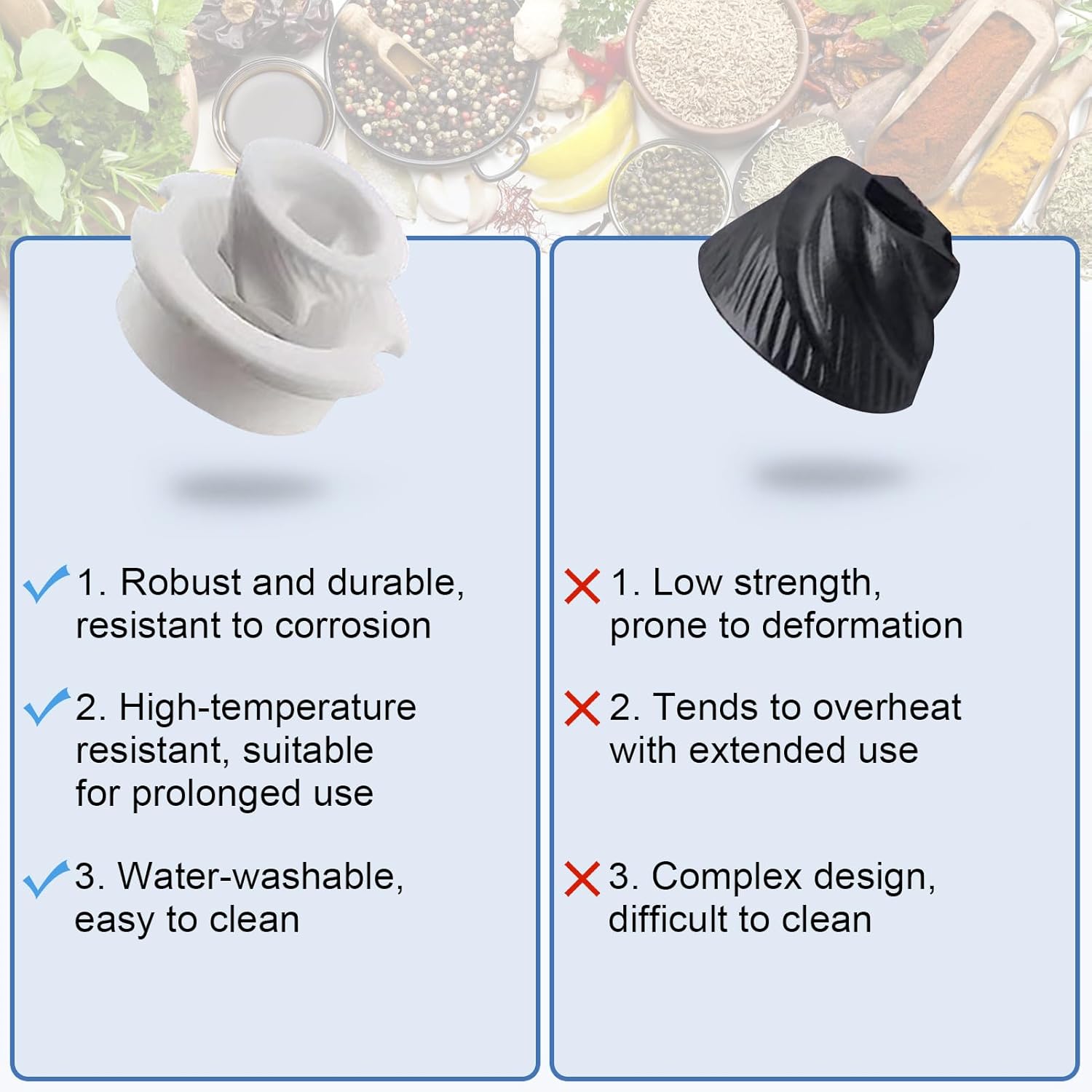 Thumbnail 3 de 2Pcs Electric Salt and Pepper Grinder Set: Rechargeable Ceramic Mill with External 5-Level Adjustment