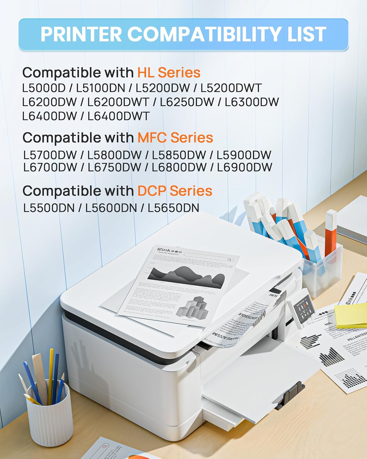 Detalle 2 de E-Z Ink toner cartridge TN850