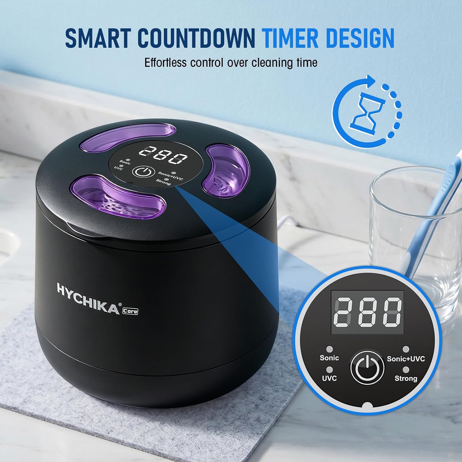 Thumbnail 4 de HYCHIKA Ultrasonic Retainer Cleaner Machine (45kHz)
