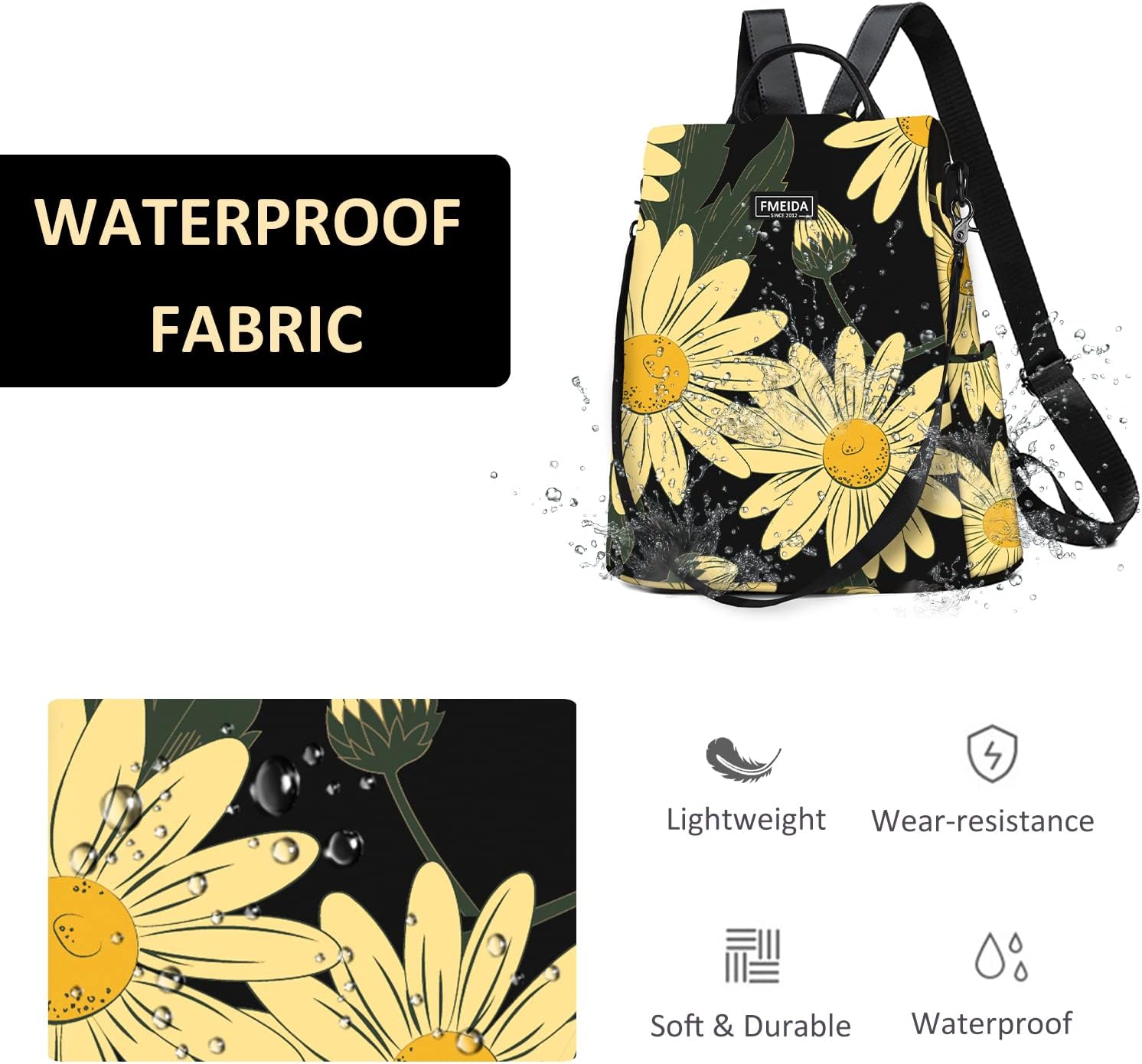 Thumbnail 4 de Fmeida Anti Theft Backpack for Women