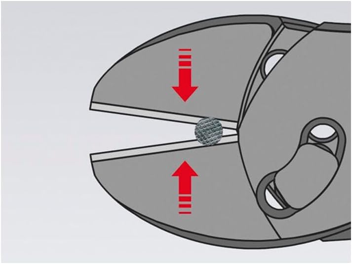 Thumbnail 5 de クニペックス KNIPEX 7372-180F ツインフォースニッパー バネ付・多種類の線材に対応