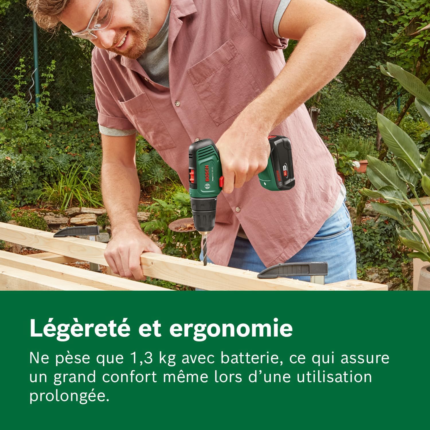 Thumbnail 4 de Bosch EasyDrill 18V-40 perceuse-visseuse sans fil 18 V (avec 1 batterie 2,0 Ah) – dans un coffret de transport