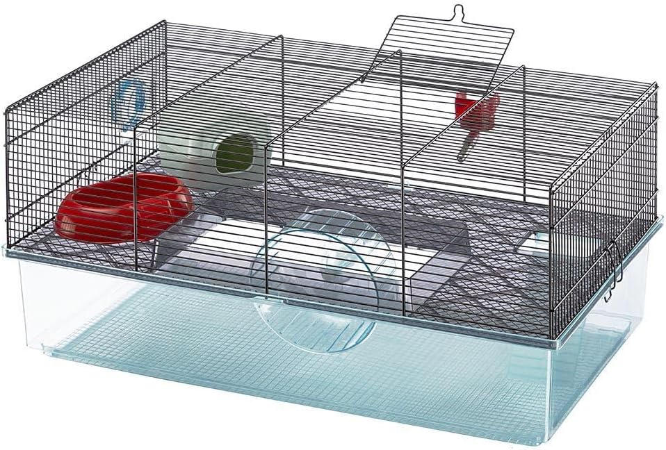 Thumbnail 3 de Ferplast Gabbia per Criceti FAVOLA per piccoli roditori, 2 piani con vaschetta rimovibile e accessori inclusi