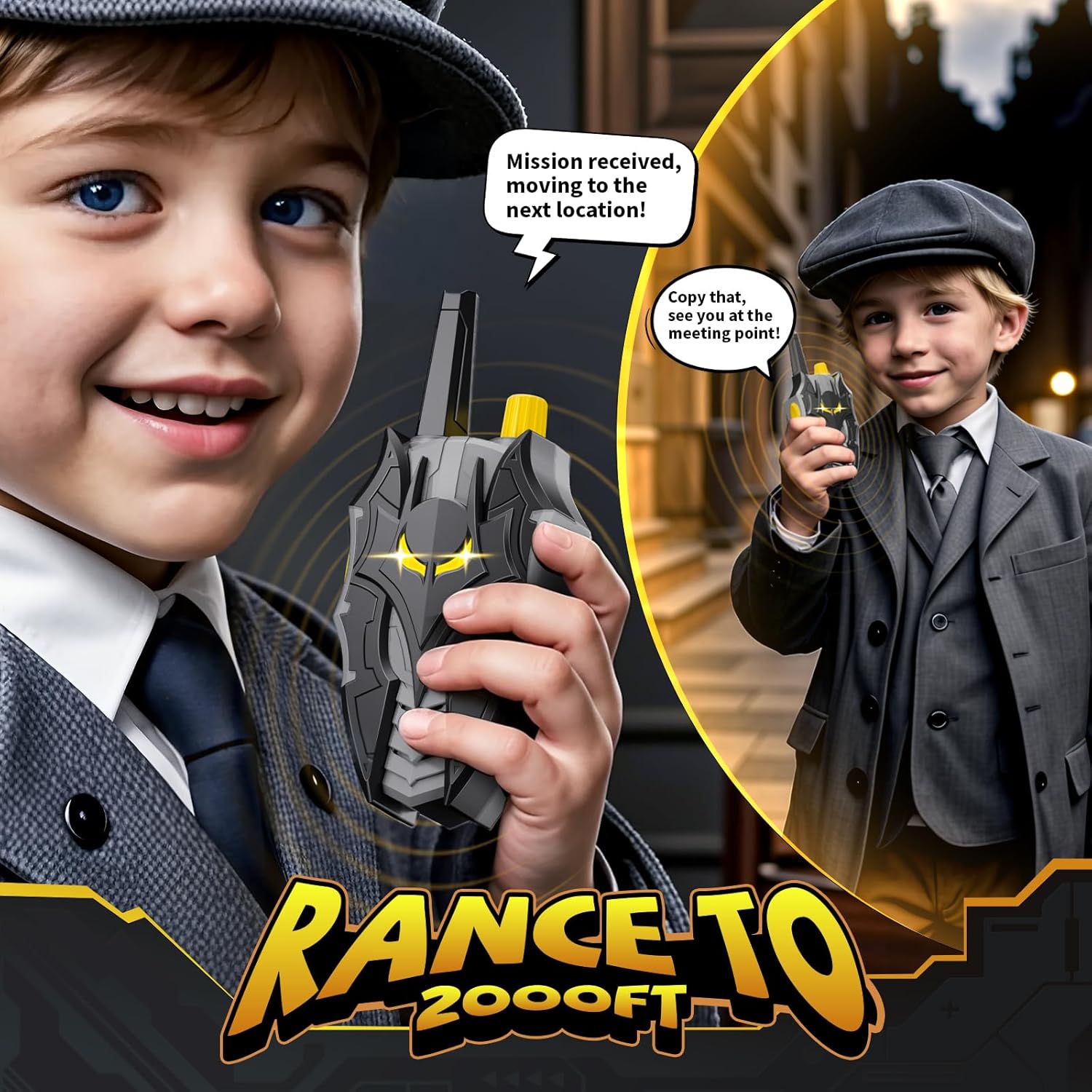 Detalle 2 de Walkie Talkies for Kids 2000FT range