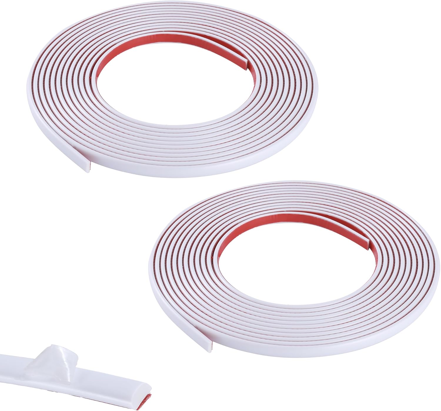 Zayejod 10M matte white moulding trim 8mm