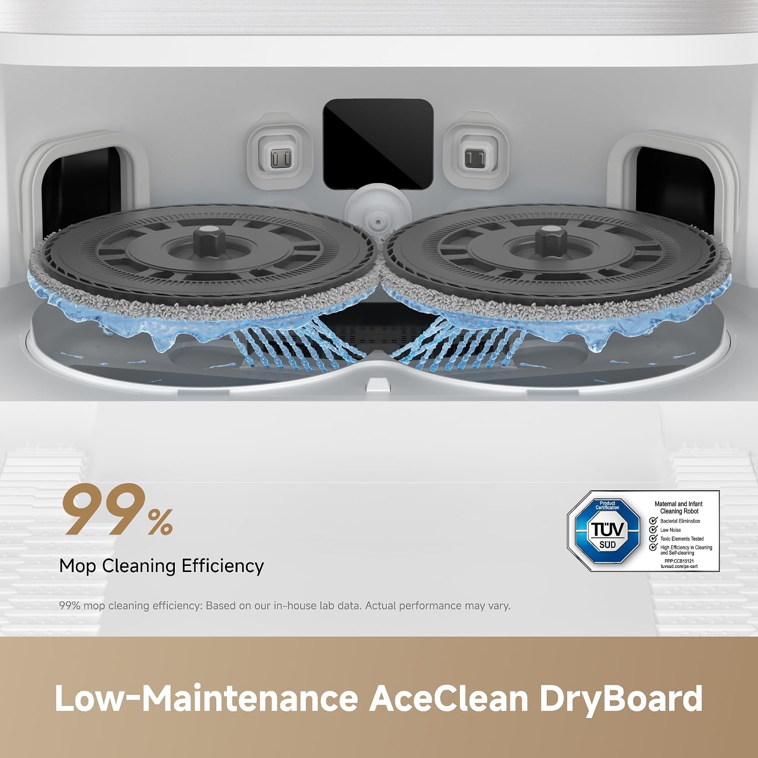 Thumbnail 6 de Dreame L50 Ultra AE Robot Vacuum and Mop: Deep Cleaning, Self-Cleaning Mop System and Auto-Empty Dock