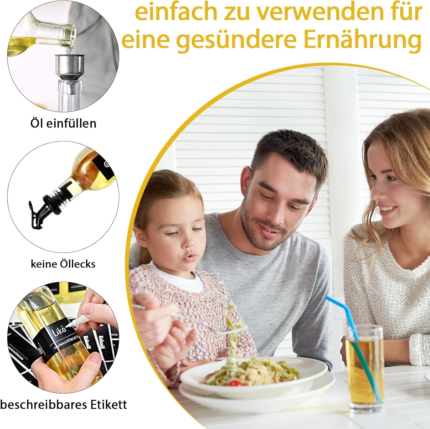 Thumbnail 2 de SAEIV Distributeur d'huile 6 x 500 ml