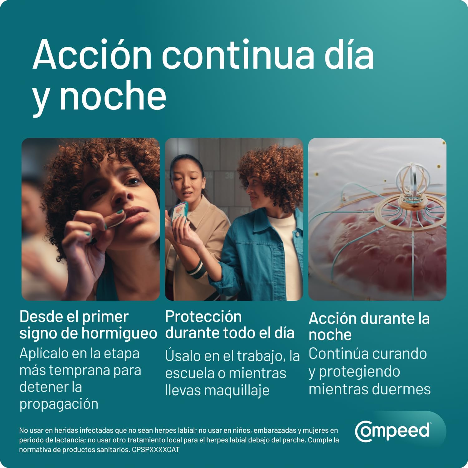 Detalle 2 de Compeed Parches Herpes Labial 15 uds