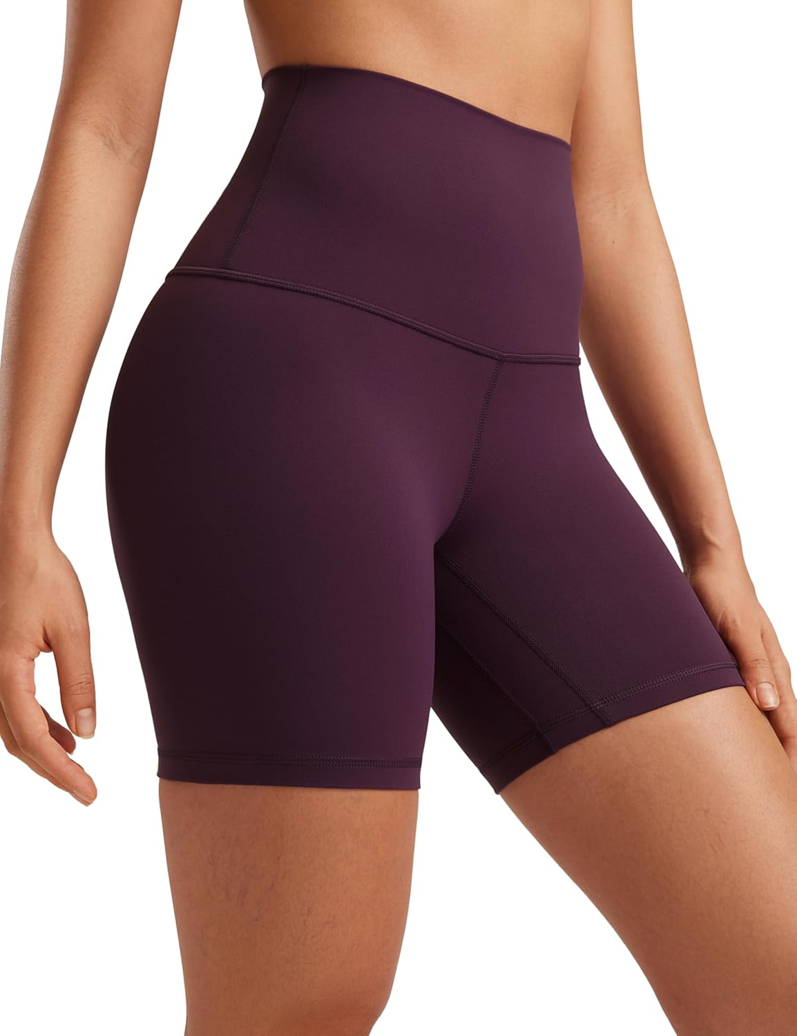 Thumbnail 6 de CRZ YOGA Vita Alta Butterlux Biker Pantaloncini 15cm – Burroso Morbido, per Yoga e Benessere