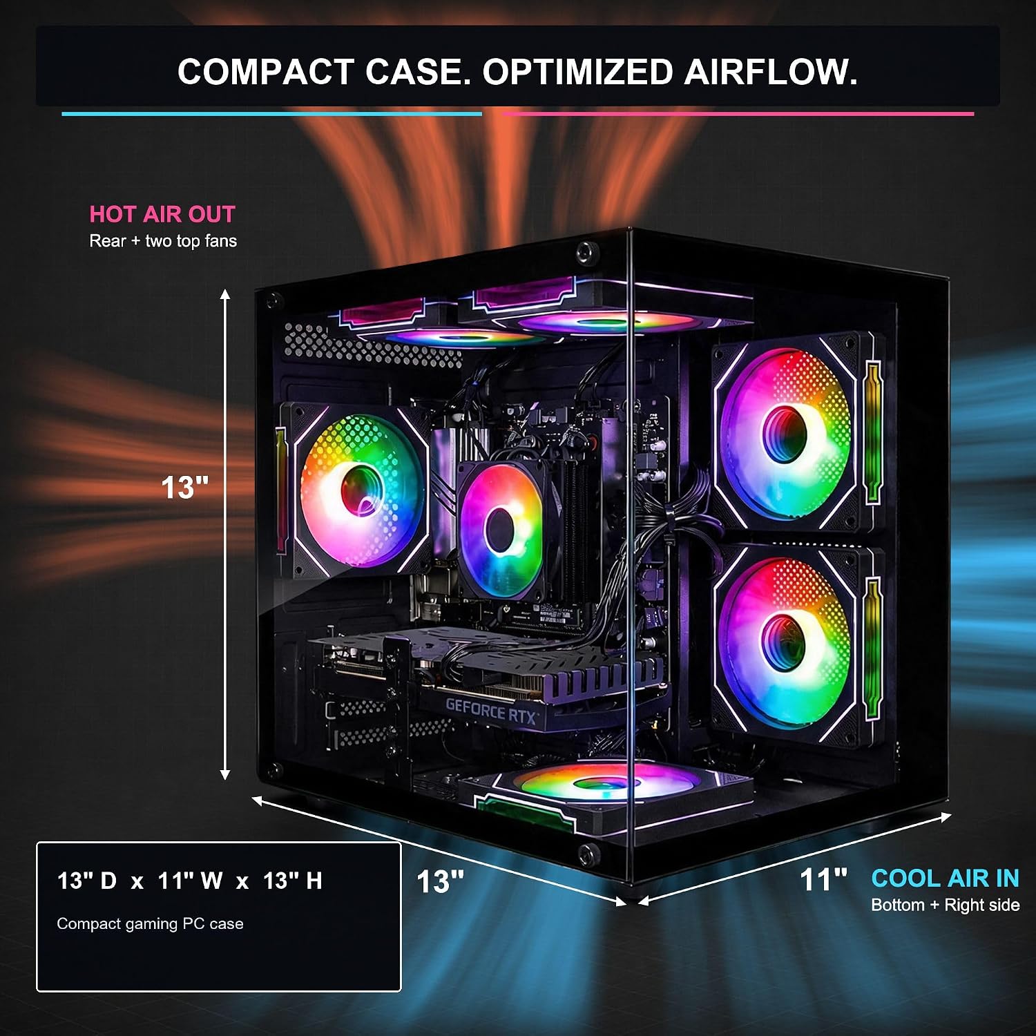 Detalle de Olialia Gaming PC GeForce RTX 3060 Ti