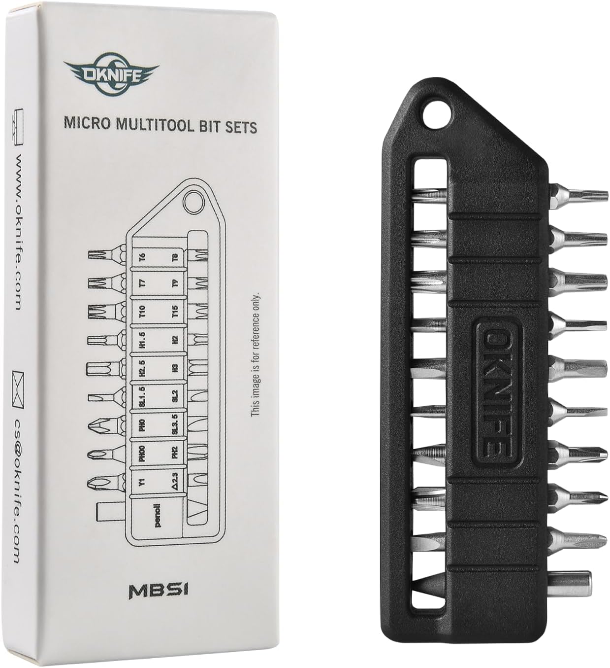 Thumbnail 6 de OKNIFE MBS1 4mm両頭ビットセット、S2工具鋼・9種類・エターナルペンシル付き