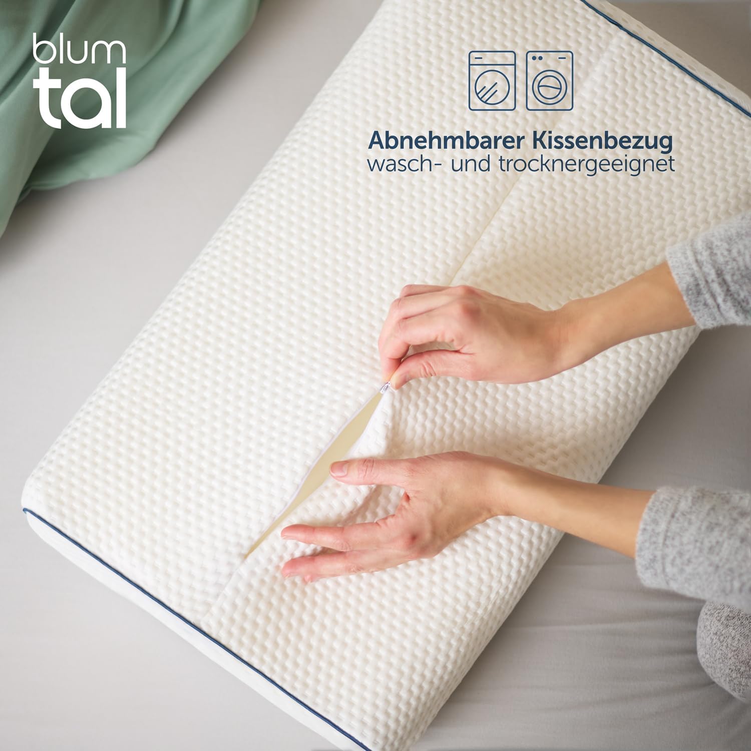 Thumbnail 4 de Blumtal Nackenstützkissen Orthopädisches Memory Foam
