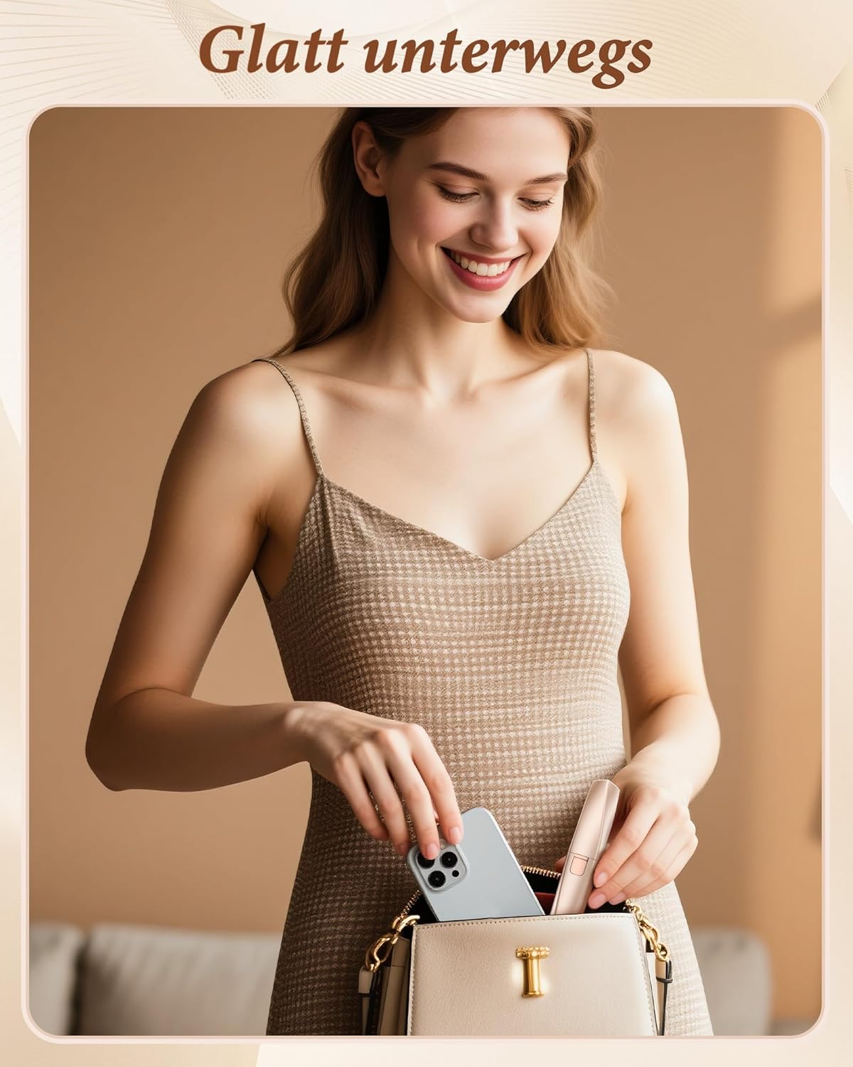 Detalle 2 de Augenbrauen Trimme Damen 2in1 Rasierer