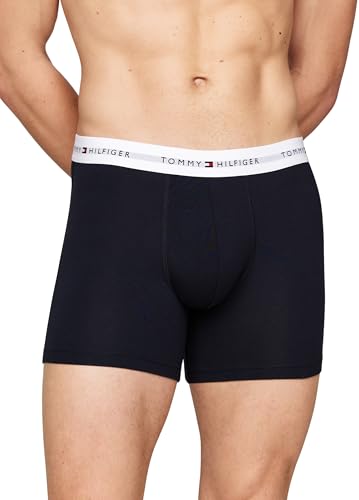 Detalle 2 de Tommy Hilfiger Boxers Lot de 3 Homme en Coton Multicolore – S