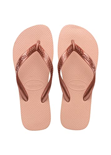 Detalle de Havaianas Top Tiras Mini Me: infradito rosa in gomma per bambine e ragazze, modello Ballet Rose 27 EU