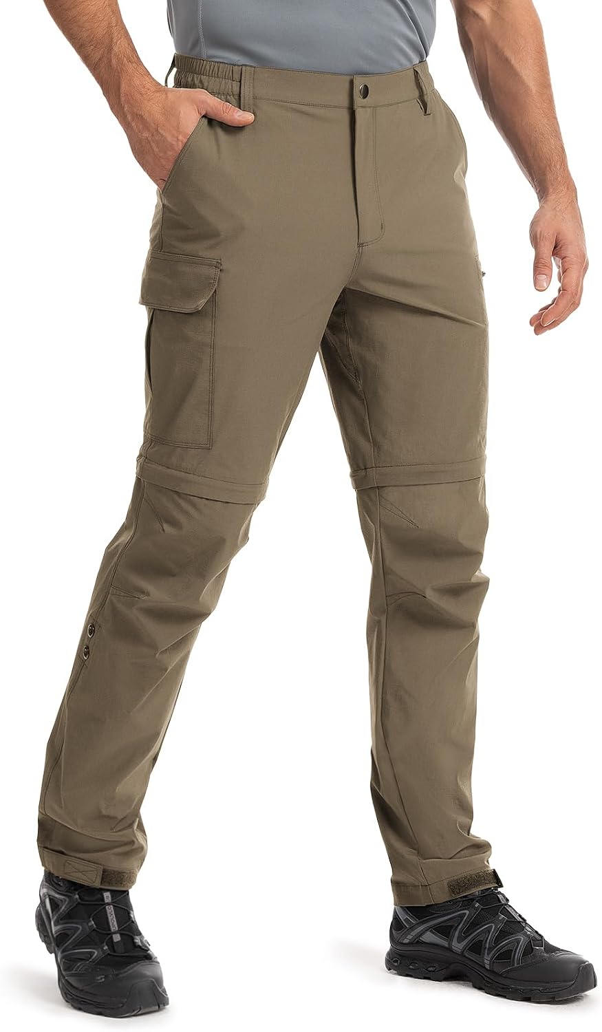 Detalle 2 de Hiauspor Wanderhose Zip-Off Herren, 5 Taschen
