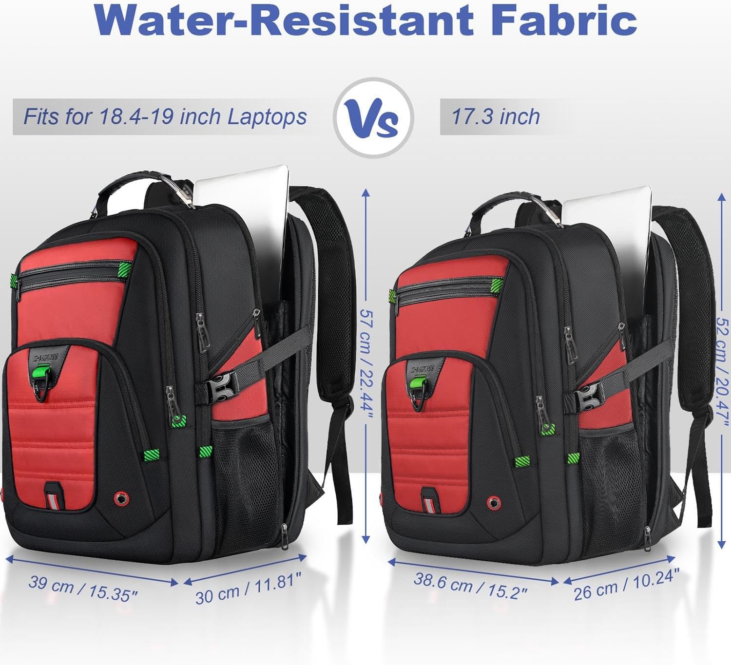 Thumbnail 5 de Z-MGKISS laptop backpack 52L travel bag