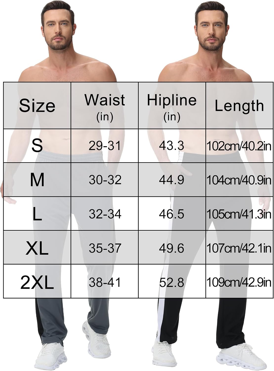 Thumbnail 5 de YuKaiChen Men's Tracksuit Bottoms: Lightweight Breathable Joggers
