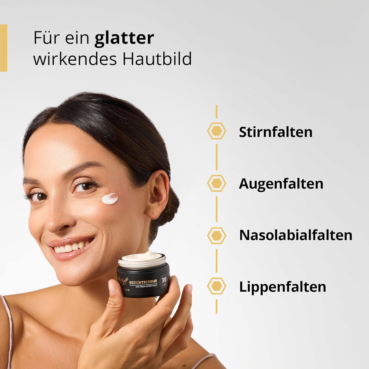 Thumbnail 1 de maorika Gesichtscreme mit Bienengift, Hyaluron & Manuka – Anti-Aging mit LSF 30 (3x 50 ml Sparpaket)