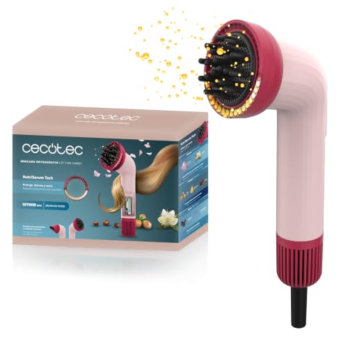 Detalle de Cecotec Secador de Pelo Compacto IoniCare Dry&Keratin 1200W Brushless Rosa