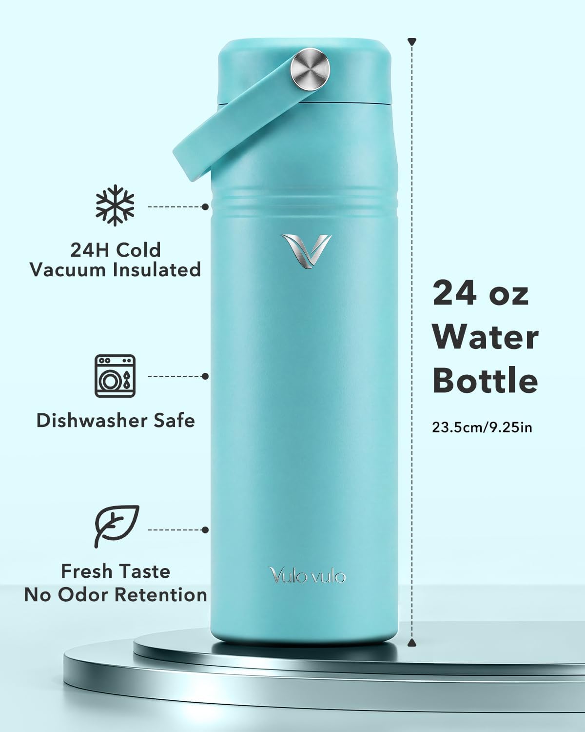 Detalle 2 de Vulovulo Insulated Water Bottle 24 oz