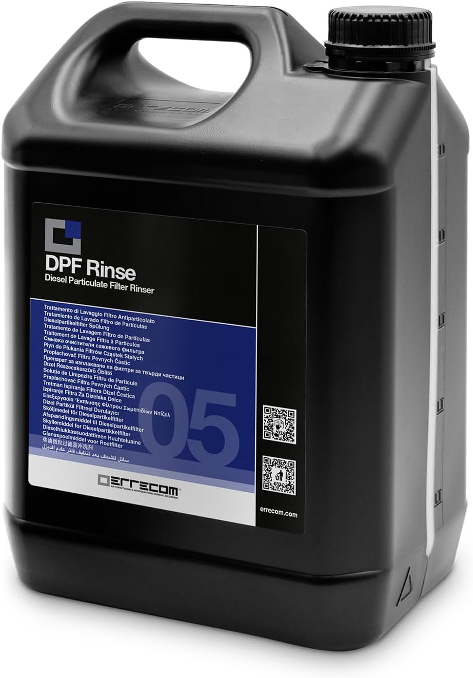 Detalle de ERRECOM DPF Rinse 5 L líquido de enjuague