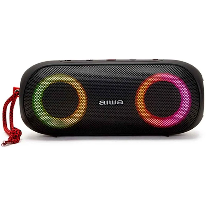 Detalle de Aiwa BST-650 Black: Altavoz portátil 20 W con iluminación y Bluetooth 5.0