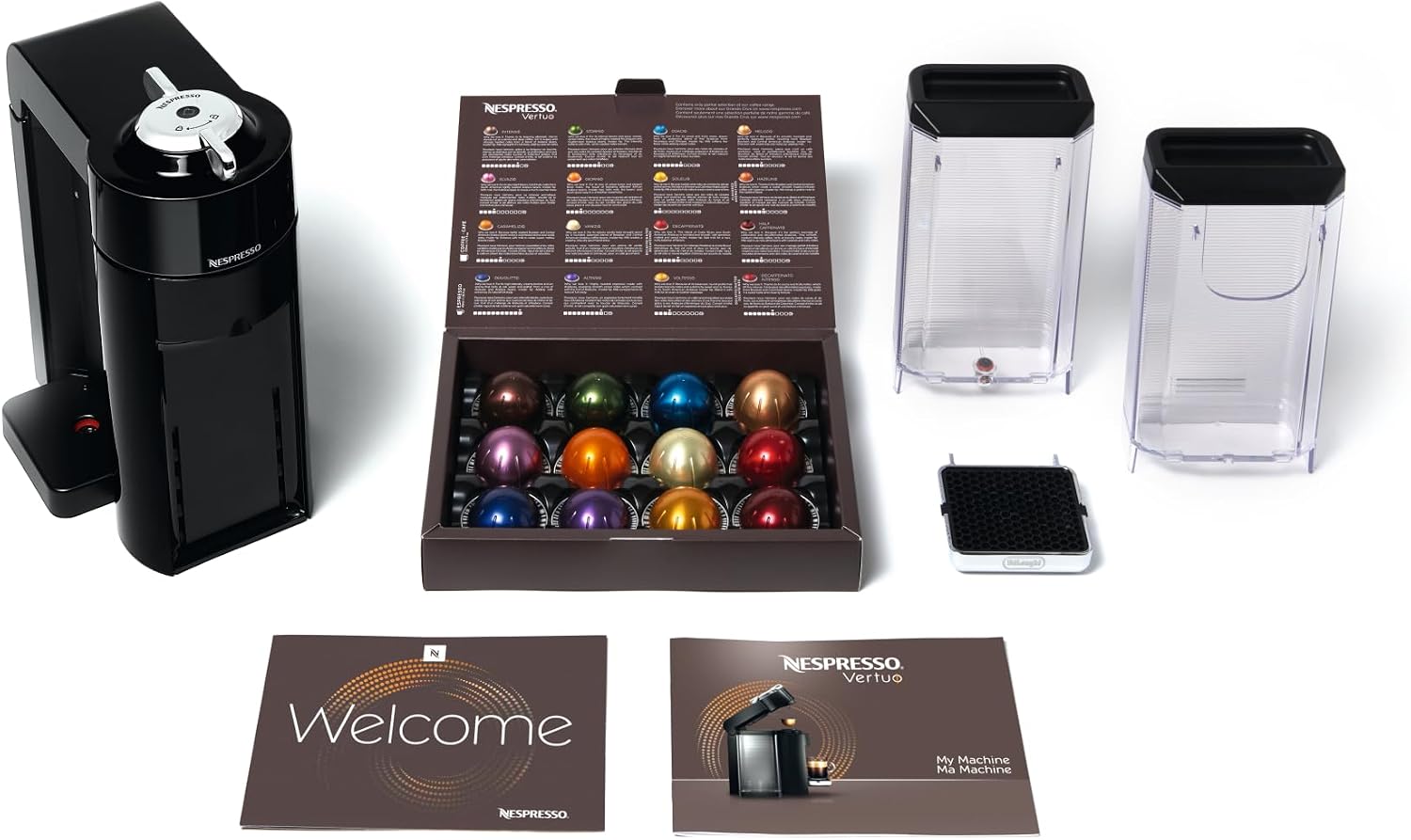 Thumbnail 6 de De'Longhi Nespresso Vertuo Coffee and Espresso Machine (54 oz) in Titan Gray