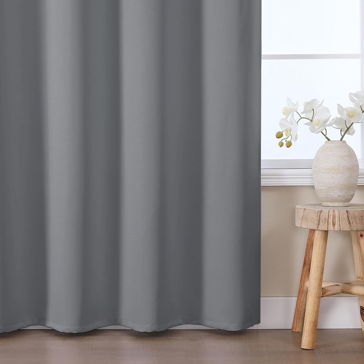 Thumbnail 4 de VEHEDE Blackout Short Curtains 54in drop
