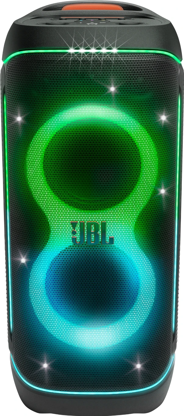 Detalle de JBL PartyBox 720 Schwarz – kraftvoller Bass, bunte Lichter und robuste Outdoor-Performance