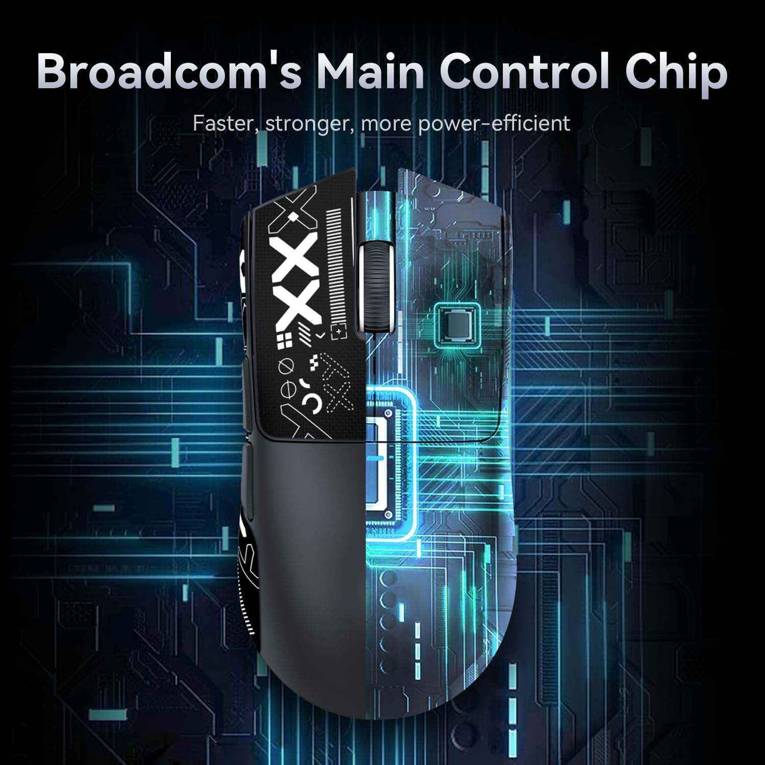 Thumbnail 5 de ATTACK SHARK X11 Gaming-Maus mit magnetischer Ladestation (PixArt PAW3311), 22.000 DPI, 3 Modi