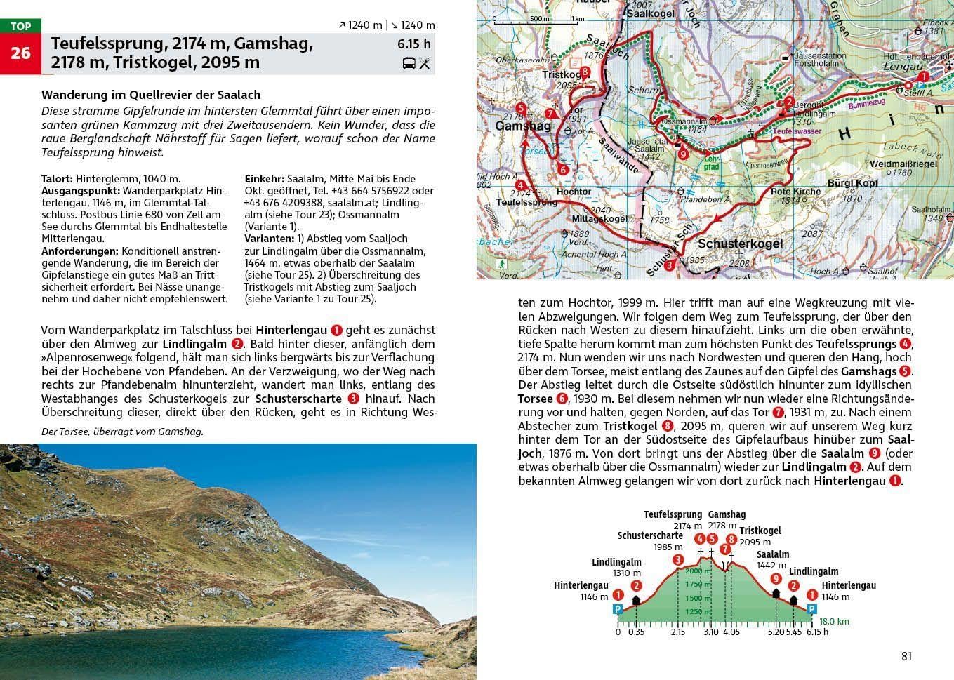 Detalle 1 de Rother Pinzgau – vandringsguide med 50 turer och GPS-spår