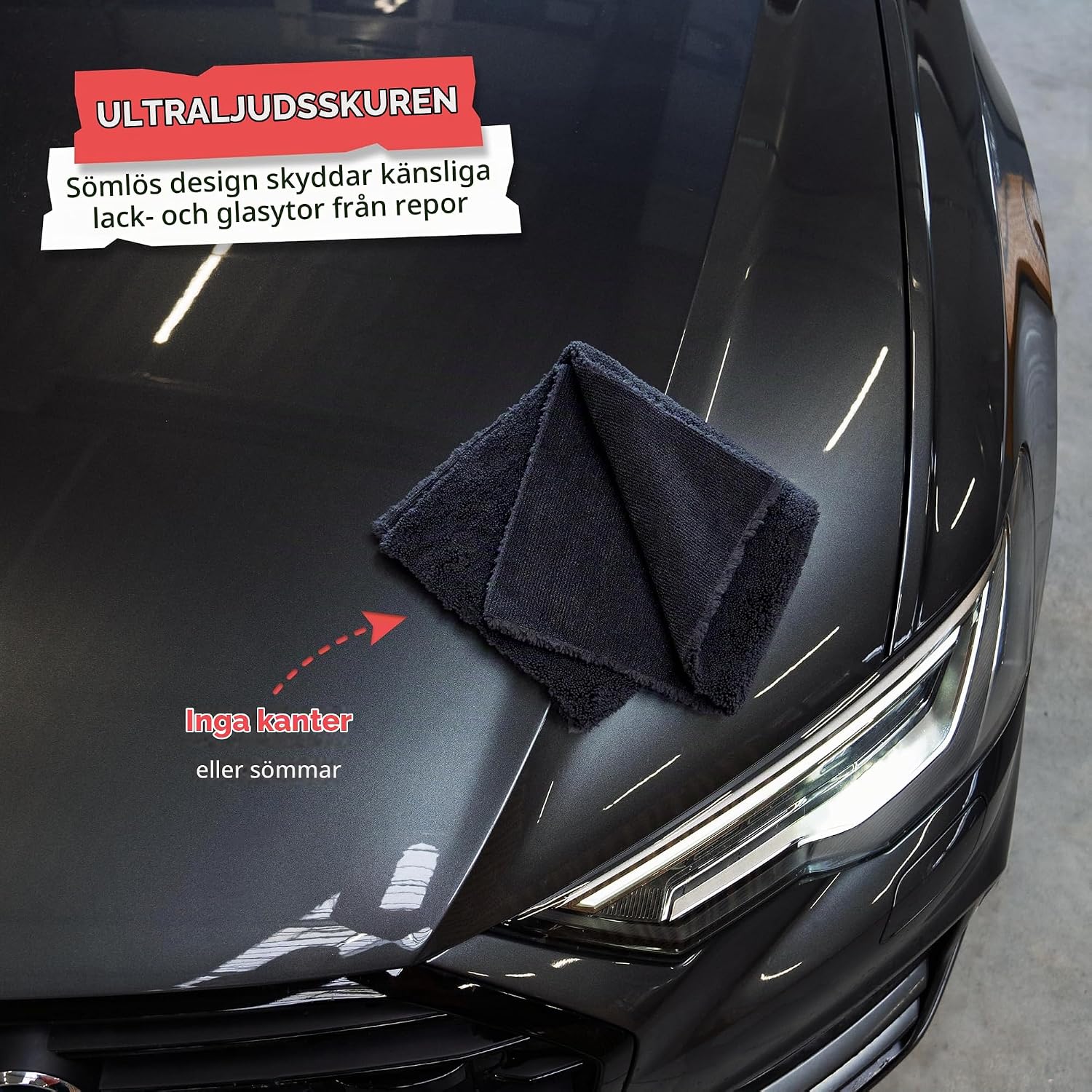 Thumbnail 3 de SPRINGER ZX1500 mikrofiberdukar, 2-pack, 40 × 40 cm, 450 GSM