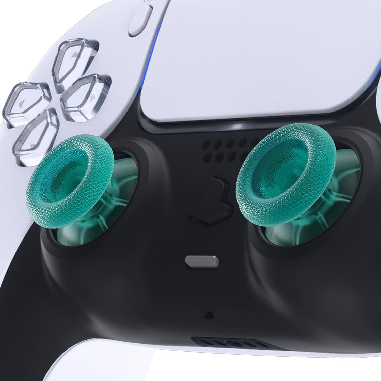 Thumbnail 1 de eXtremeRate Emerald Green Replacement Thumbsticks for PS5/PS4 Controllers