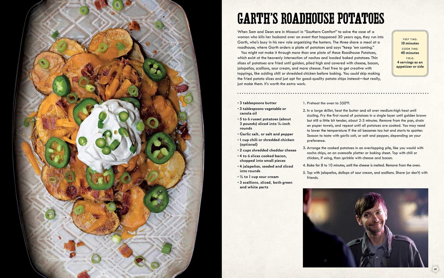 Detalle de Supernatural Official Cookbook HC: kookboek met burgers, pies en andere hapjes