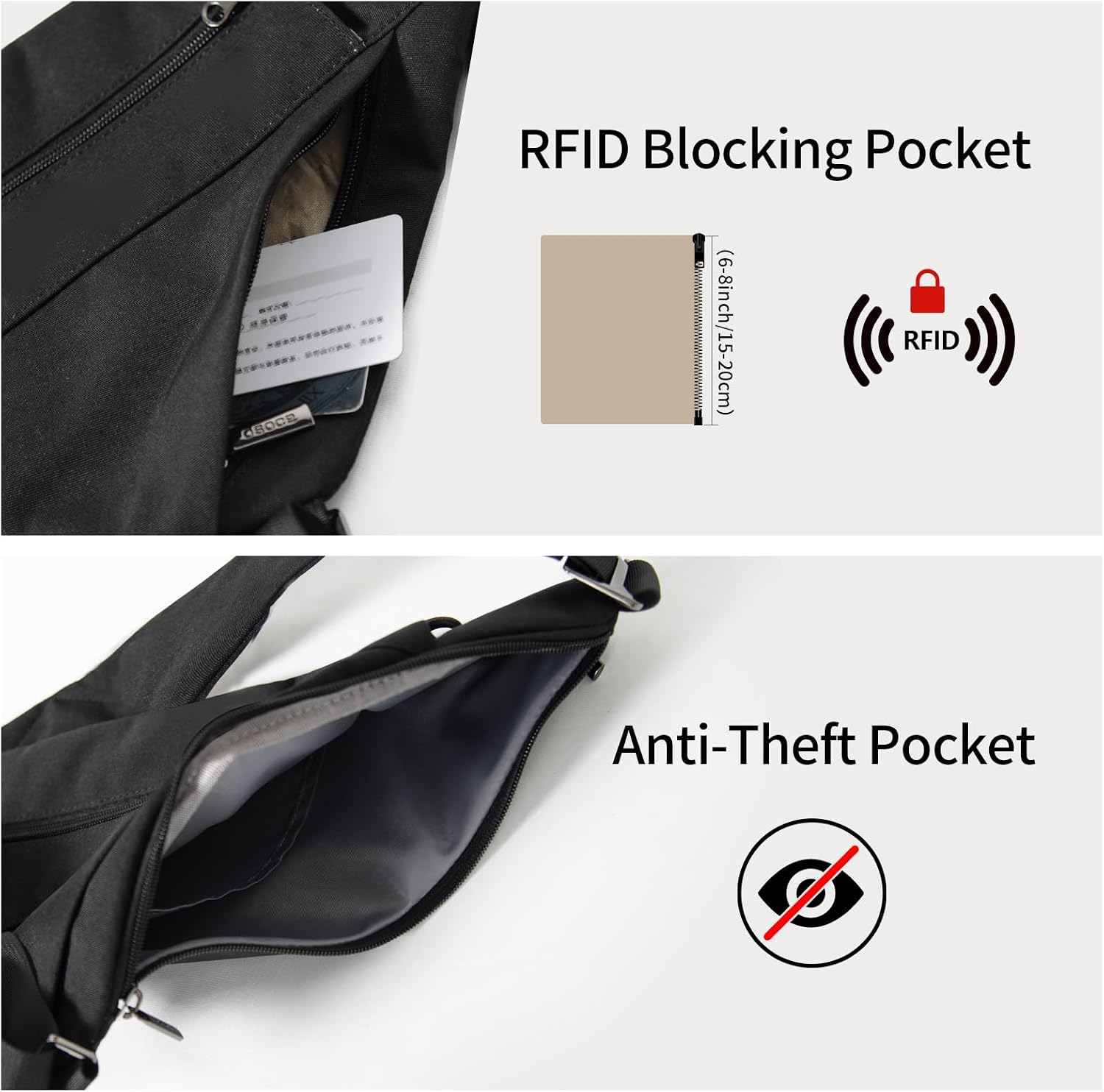 Thumbnail 4 de OSOCE RFID Crossbody Bag