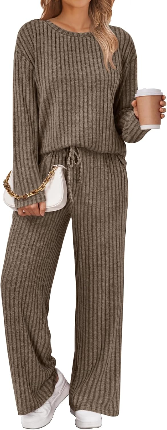 Thumbnail 6 de LILLUSORY Womens Lounge Set ribbed 2-piece